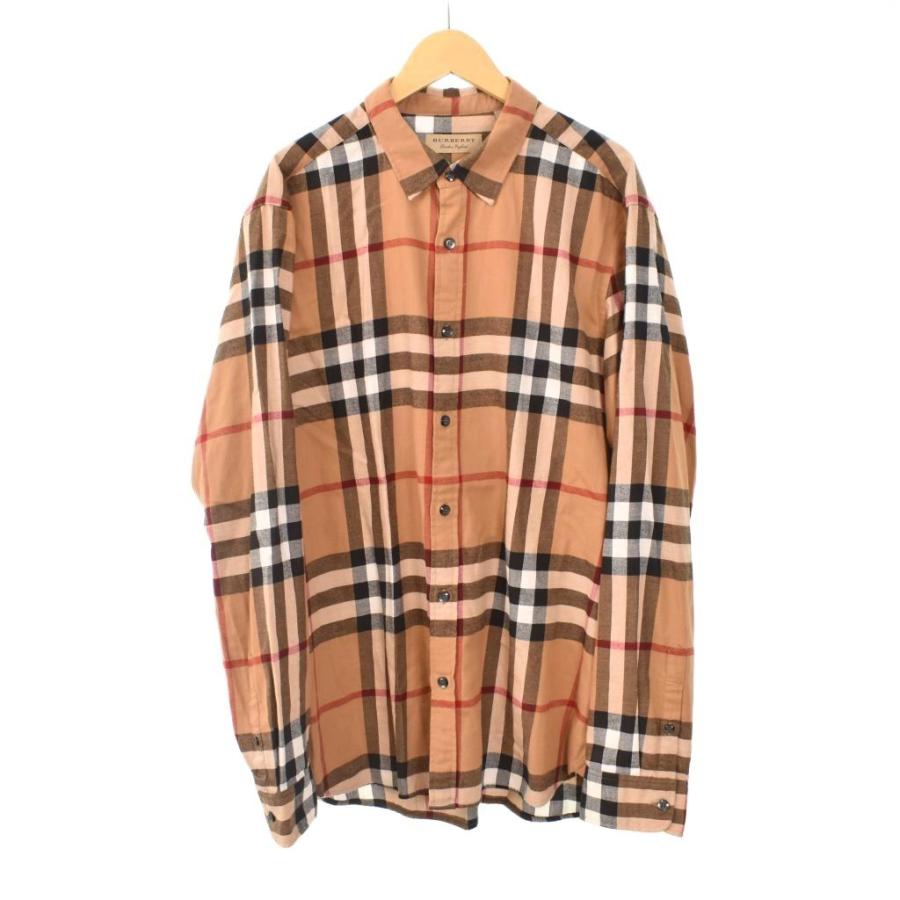 BURBERRY（バーバリー） シャツ 長袖 ノバチェック XL ベージュ