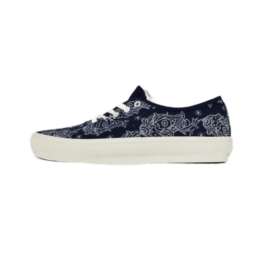VANS（ヴァンズ） 未使用品 バンズ VANS SKATE AUTHENTIC PAISLEY NAVY 