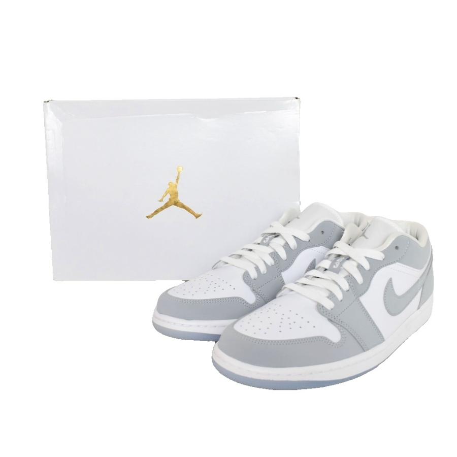 NIKE（ナイキ） 未使用品 NIKE Women's Air Jordan 1 Low Wolf Grey