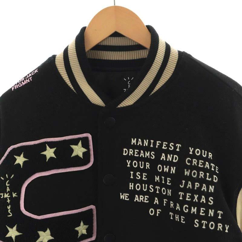 Cactus Jack × fragment スタジャン Lサイズ フラグメント フラグメントデザイン FRAGMENT DESIGN × CACTUS JACK カクタス