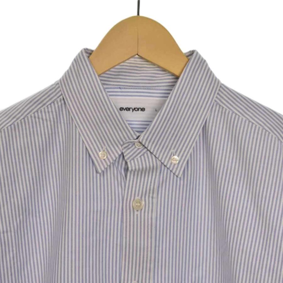 エブリワン everyone 23SS bd short sleeve oxford shirt STRIPE