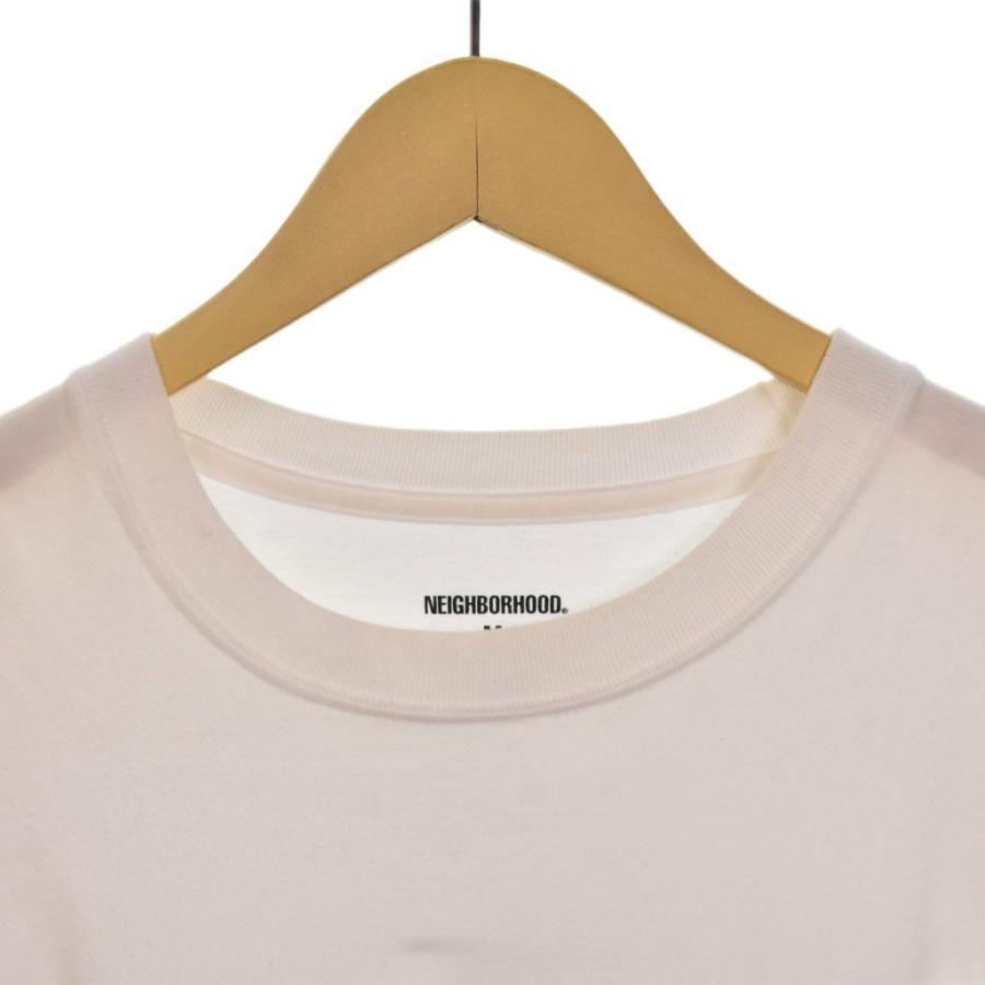 NEIGHBORHOOD ネイバーフッド ロゴ ロンT ホワイト Mサイズ ネイバーフッド NEIGHBORHOOD Tシャツ 長袖 ロンT ロゴ プリント M 白