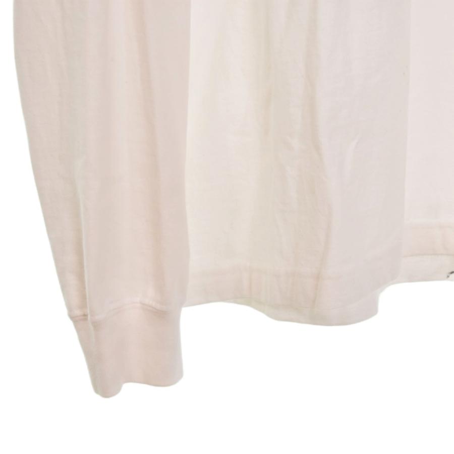 ネイバーフッド NEIGHBORHOOD Tシャツ 長袖 ロンT ロゴ プリント M 白