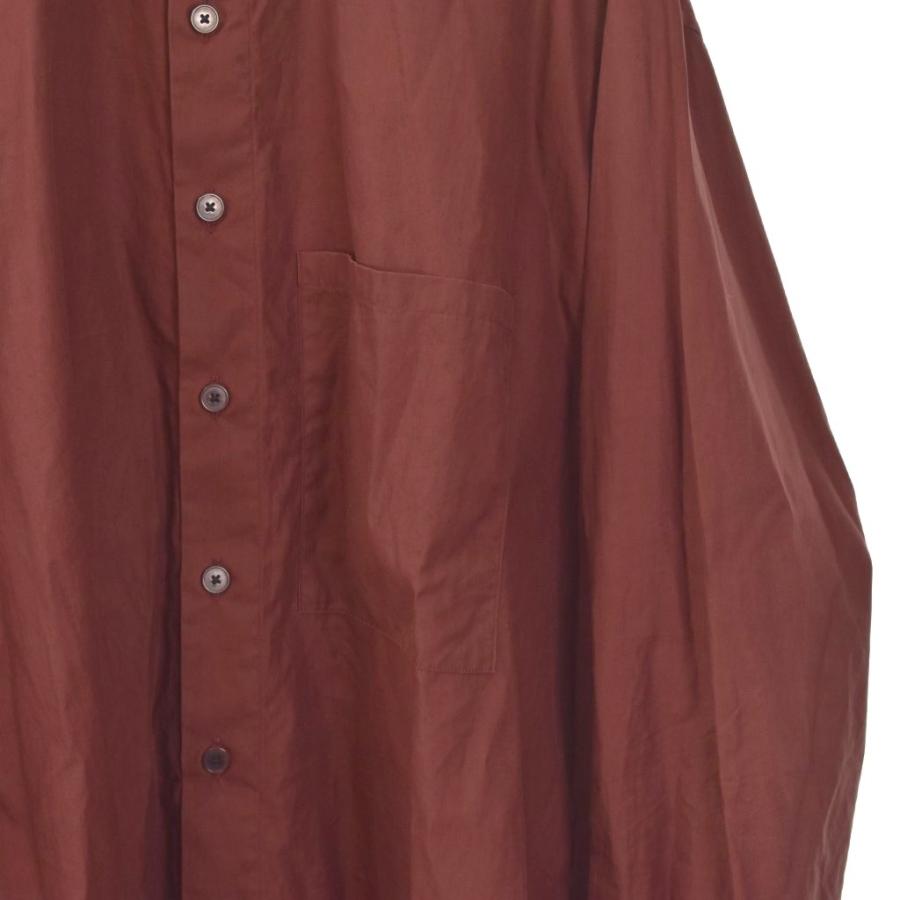 オーラリー AURALEE 21AW WASHED FINX TWILL BIG SHIRTS ウォッシュド