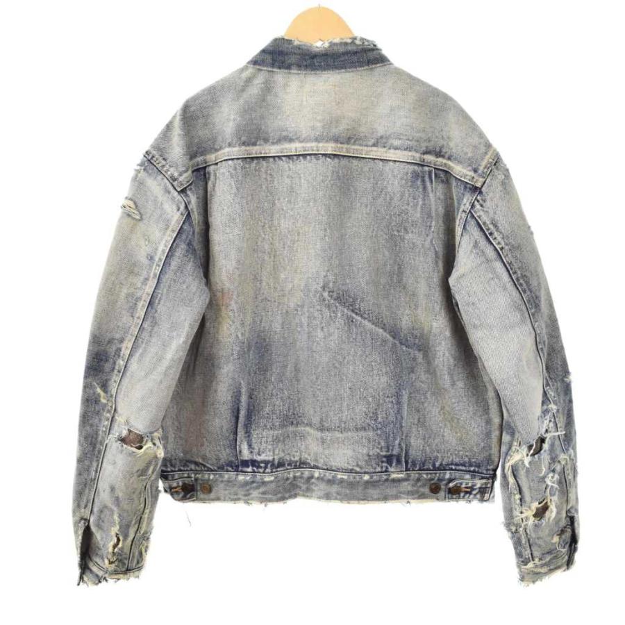 サンローラン パリ SAINT LAURENT PARIS 21AW デストロイ加工 デニム 