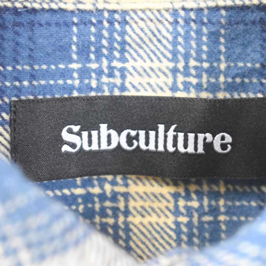 サブカルチャー SubCulture OMBRE CHECK SHIRT オンブレチェック