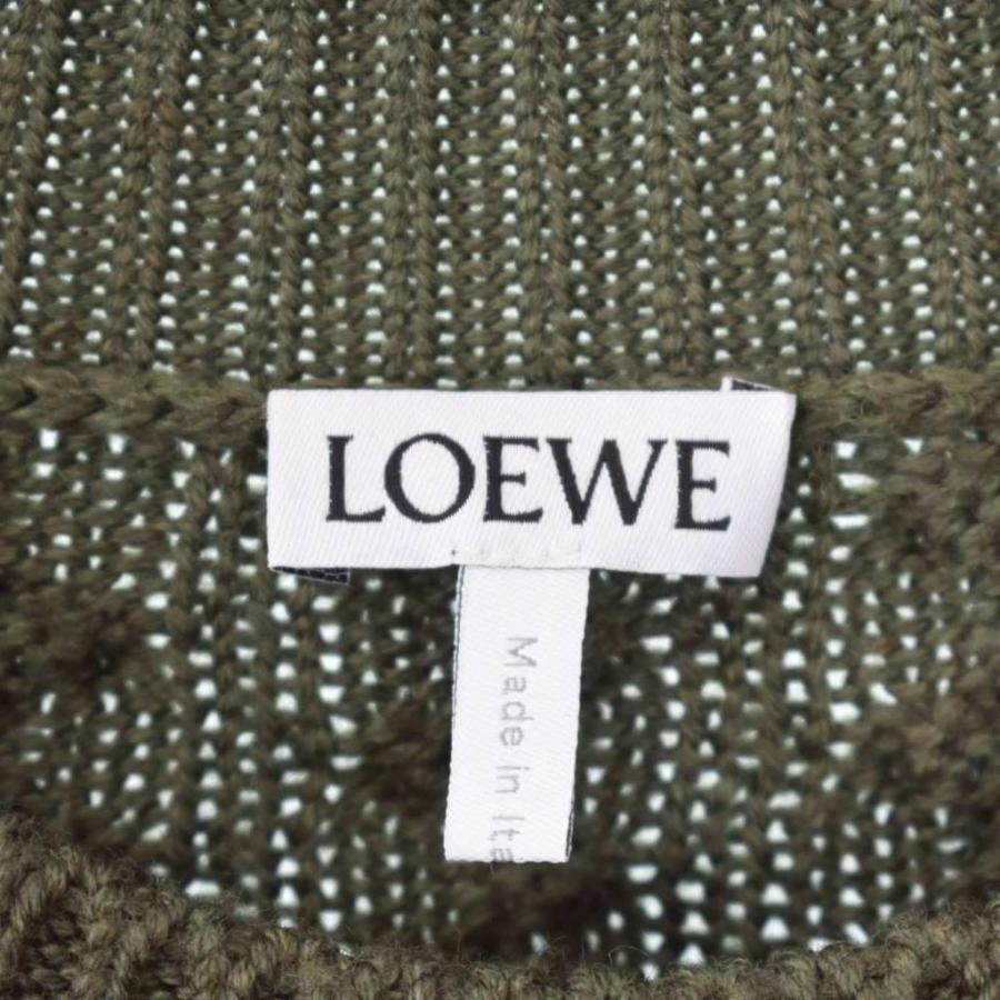 LOEWE（ロエベ） LOEWE 21AW アナグラム ケーブル編み ニット セーター 