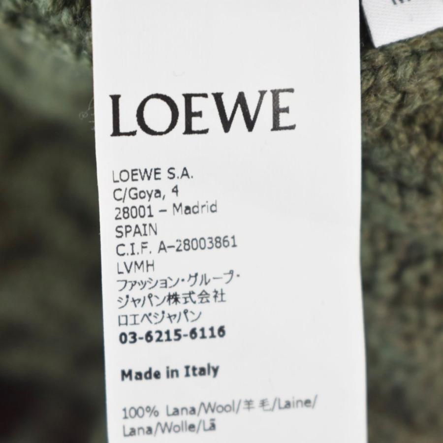 LOEWE（ロエベ） LOEWE 21AW アナグラム ケーブル編み ニット セーター 