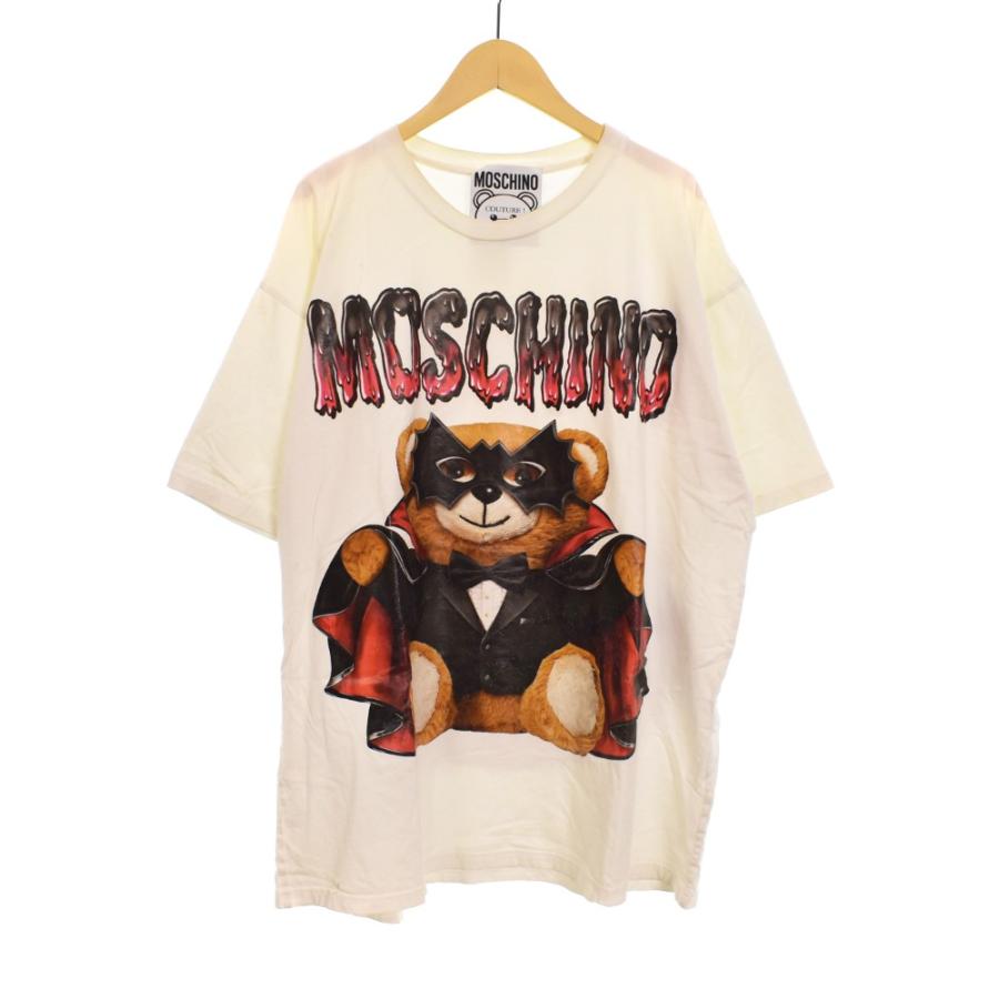 モスキーノ MOSCHINO 20SS Bat Teddy Bear Tee バット テディベア T