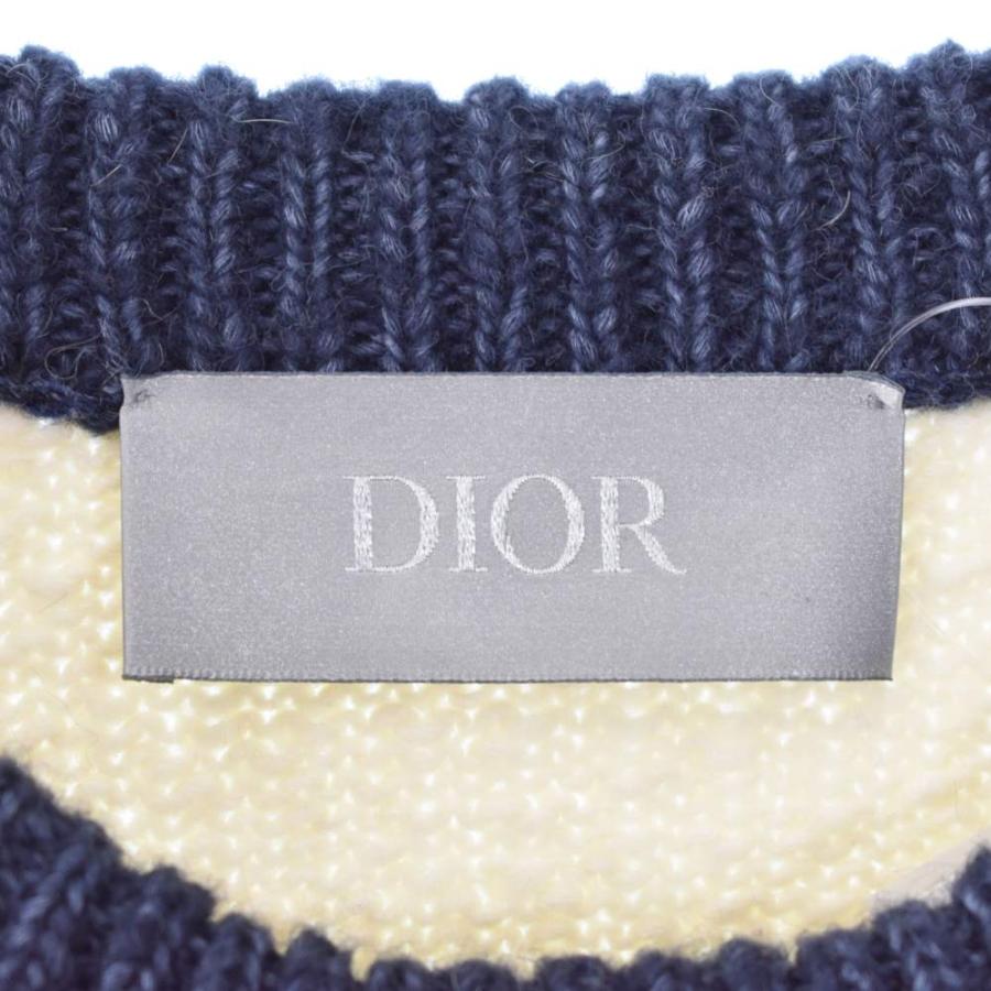 クリスチャンディオール Christian Dior デニムティアーズ DENIM TEARS 23AW フロントロゴ ニット セーター XL 393M652AT657_2