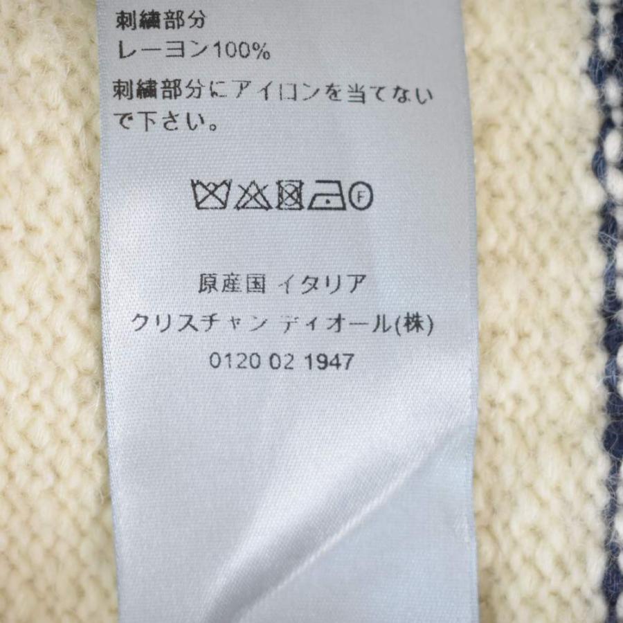 クリスチャンディオール Christian Dior デニムティアーズ DENIM TEARS 23AW フロントロゴ ニット セーター XL 393M652AT657_6