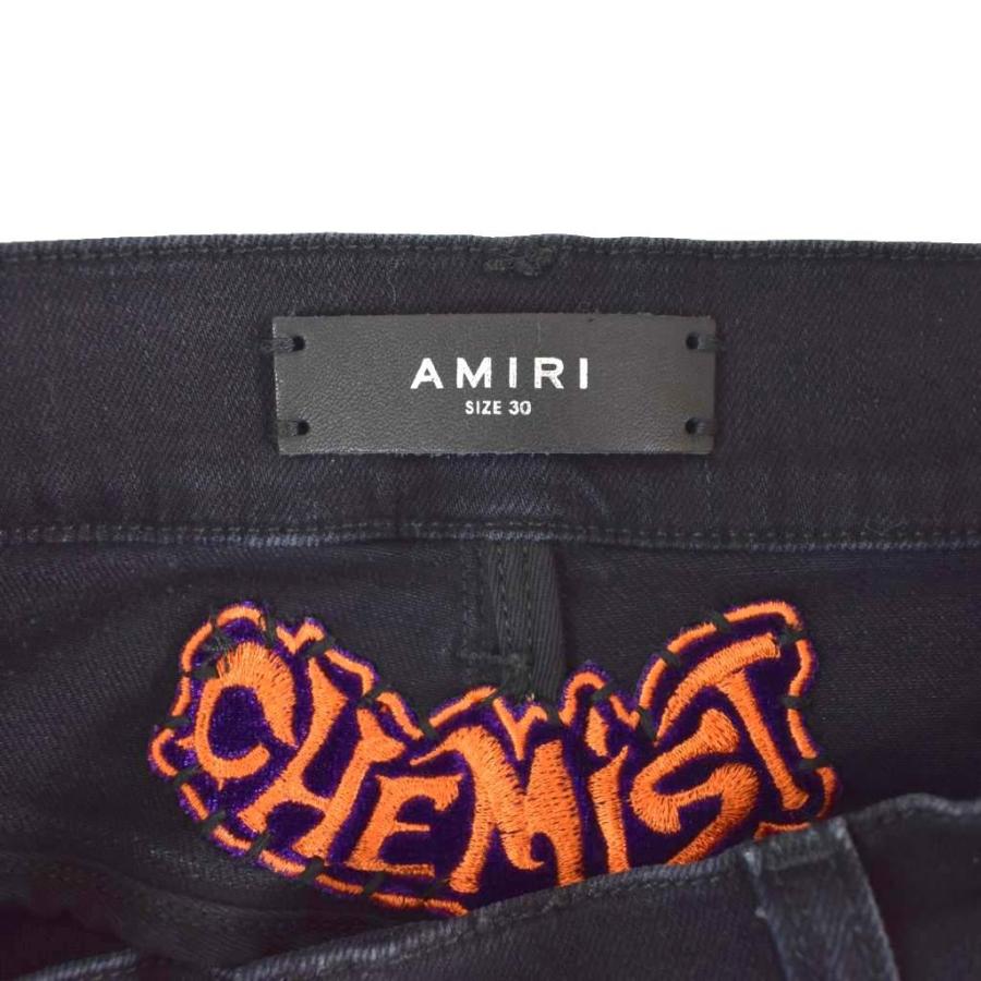 アミリ AMIRI CHEMIST JEAN ケミスト スターパッチ スキニーデニム 