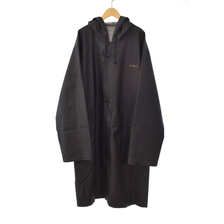 ヴェトモン VETEMENT Oversized hooded raincoat オーバーサイズ