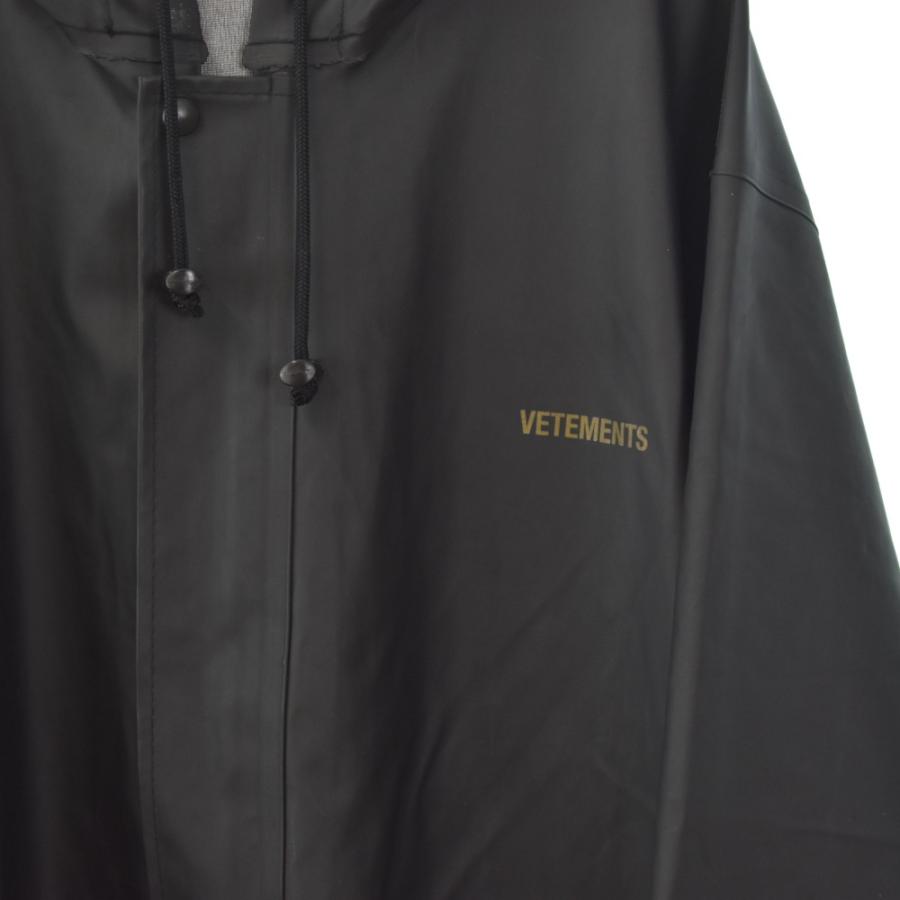 ヴェトモン VETEMENT Oversized hooded raincoat オーバーサイズ