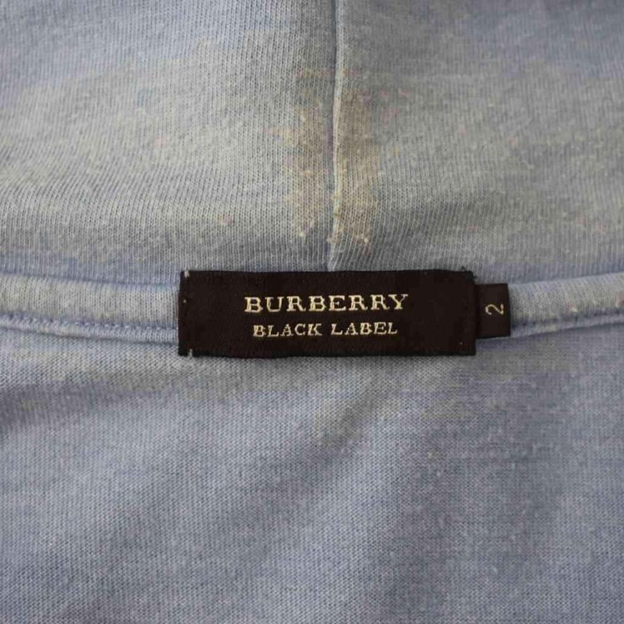 バーバリー　ブラックレーベル ジップパーカー ノバチェック 刺繍　Ｌ　y2k 中古・古着通販】BURBERRY (バーバリー) ノヴァチェックラインジップ