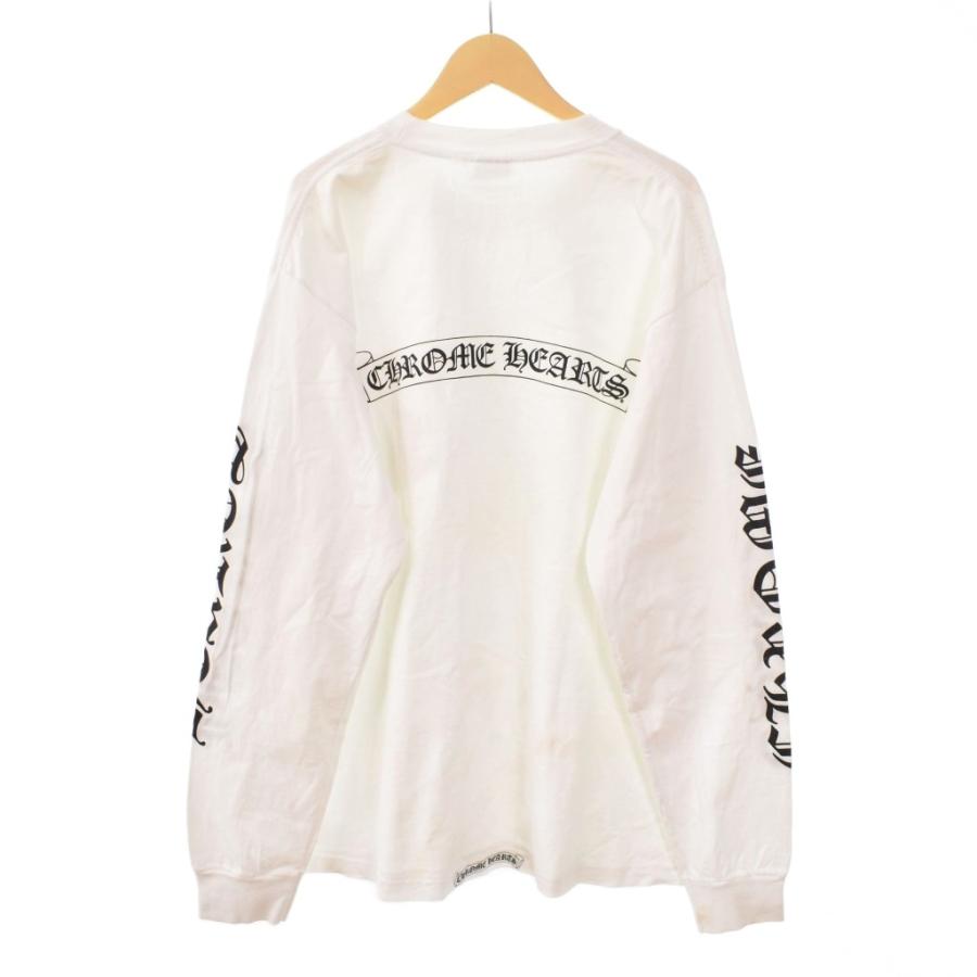 Chrome Hearts 長袖カットソー ホワイト CHROME HEARTS（クロムハーツ） CHROME HEARTS Tシャツ カットソー