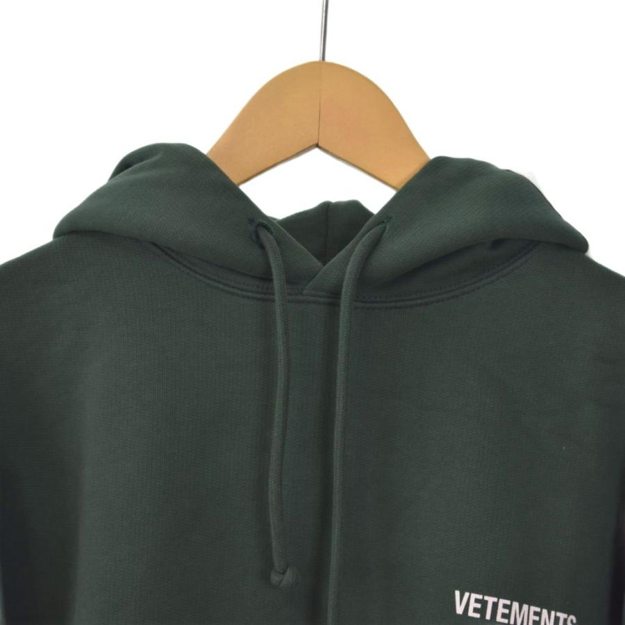 ヴェトモン ベトモン VETEMENTS ロゴパッチ オーバーサイズ パーカー