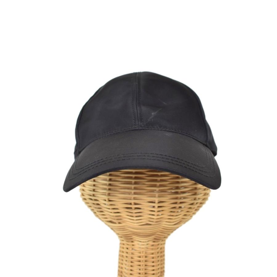 PRADA（プラダ） PRADA Re-Nylon ベースボールキャップ 帽子 M 黒