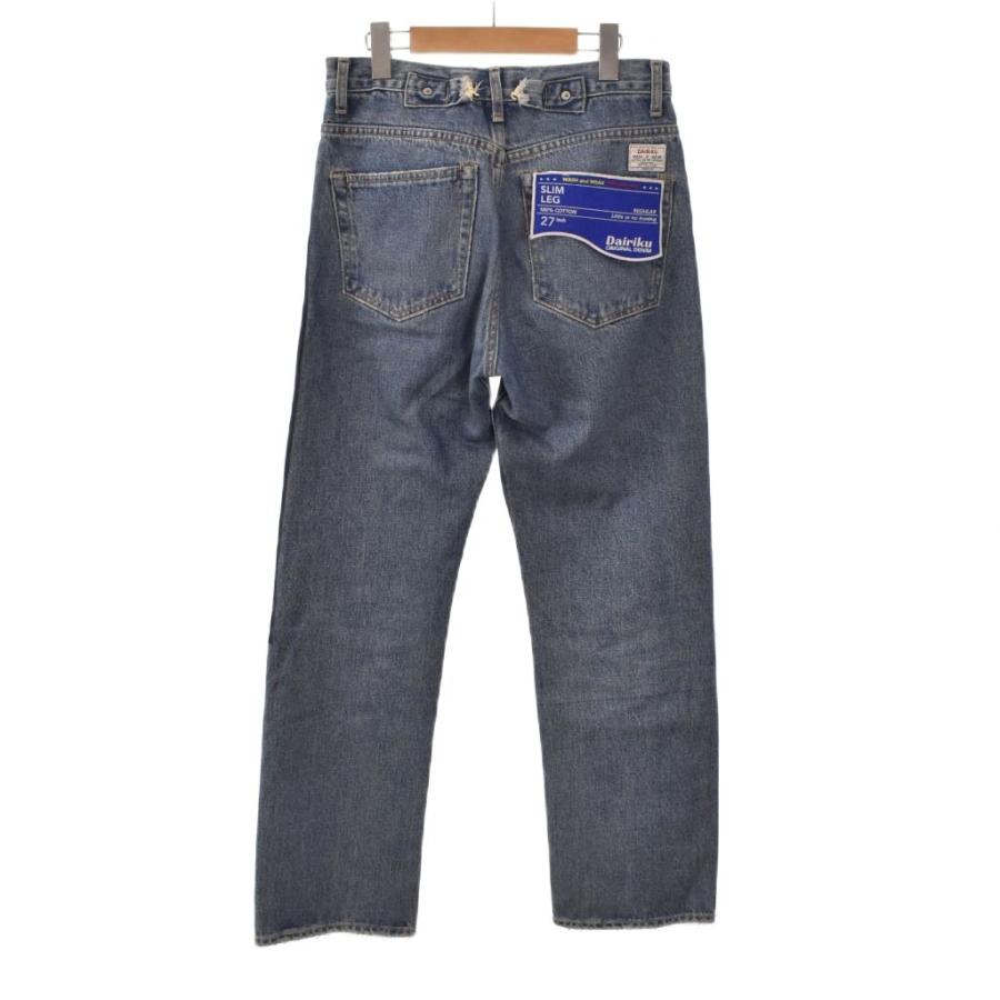ダイリク DAIRIKU 22SS Coating Slim Denim Pants コーティング スリム 