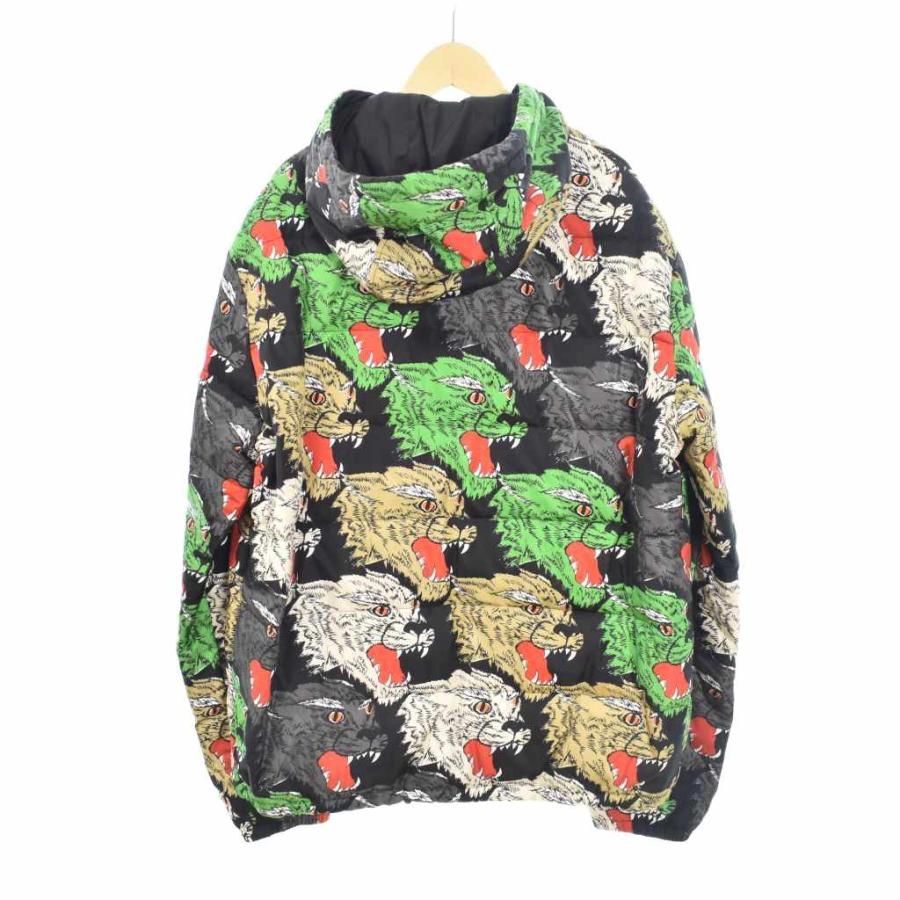 GUCCI（グッチ） アングリーパンサー ダウンジャケット フード 総柄 50 
