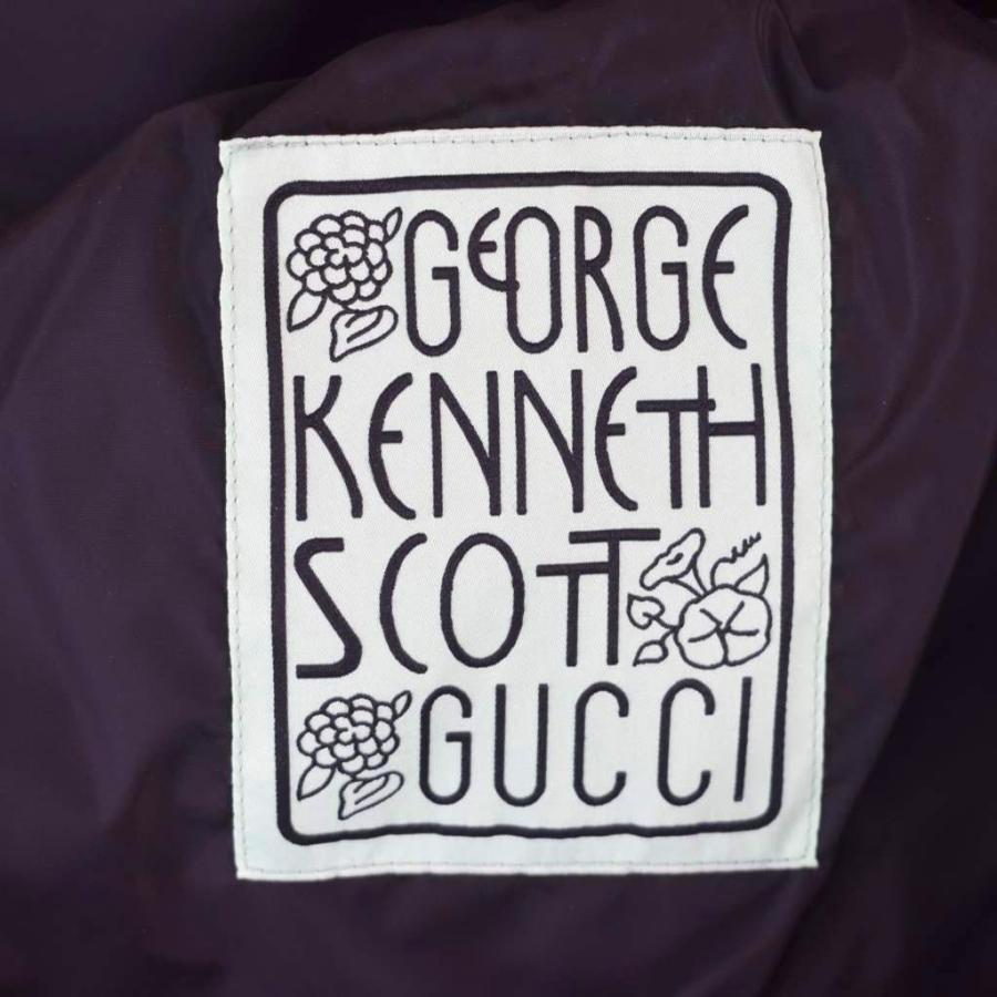 グッチ GUCCI ケンスコット Ken scott 21SS ダウンジャケット ダウンベスト 総柄 2way 48 黒 ブラック 644381 ☆AA★ メンズ_3