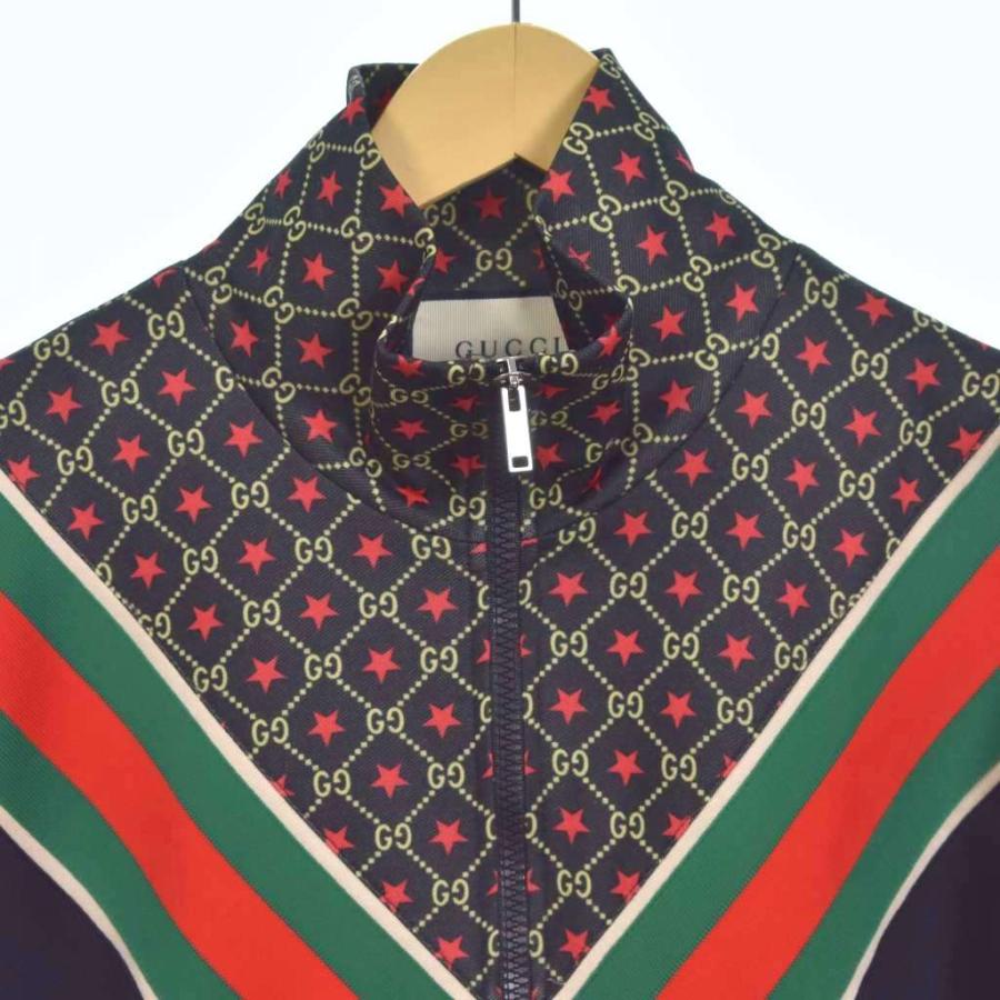 GUCCI スター柄 トラックジャケット　パーカー GUCCI（グッチ） GUCCI GGスター トラックジャケット ブルゾン M 黒