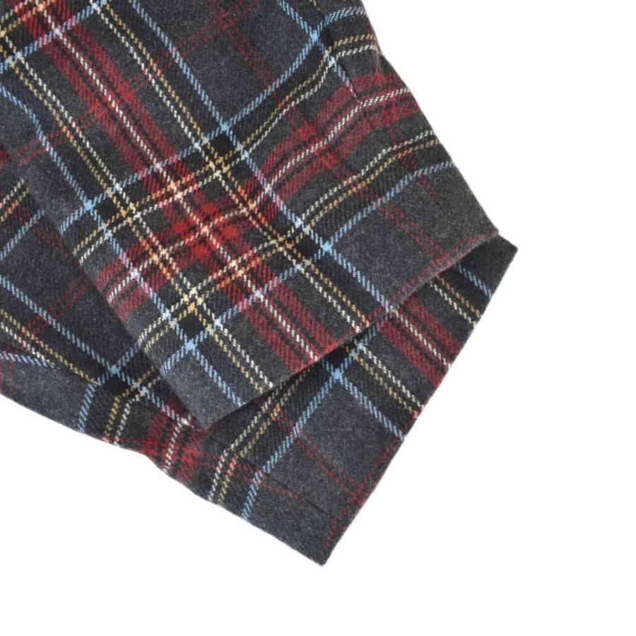 GUCCI（グッチ） カシミヤ チェスターコート ロング チェック ワッペン
