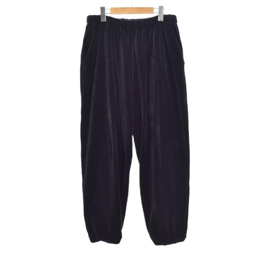 コモリ COMOLI 22AW ベロアジャージトラックパンツ イージーパンツ 2 