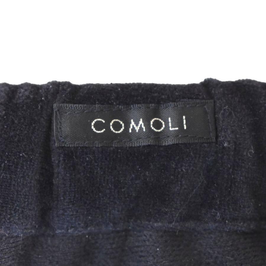 コモリ COMOLI 22AW ベロアジャージトラックパンツ イージーパンツ 2