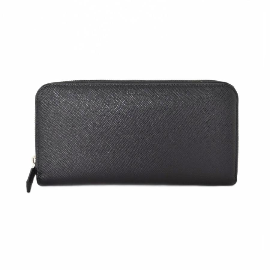 PRADA（プラダ） ラウンドファスナー 長財布 ロングウォレット レザー 