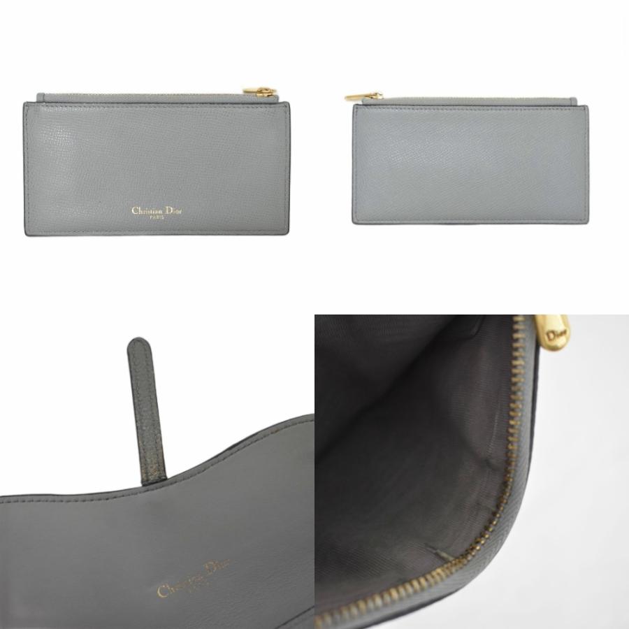 ディオール Dior チェーンウォレット サドル 長財布 ロングウォレット