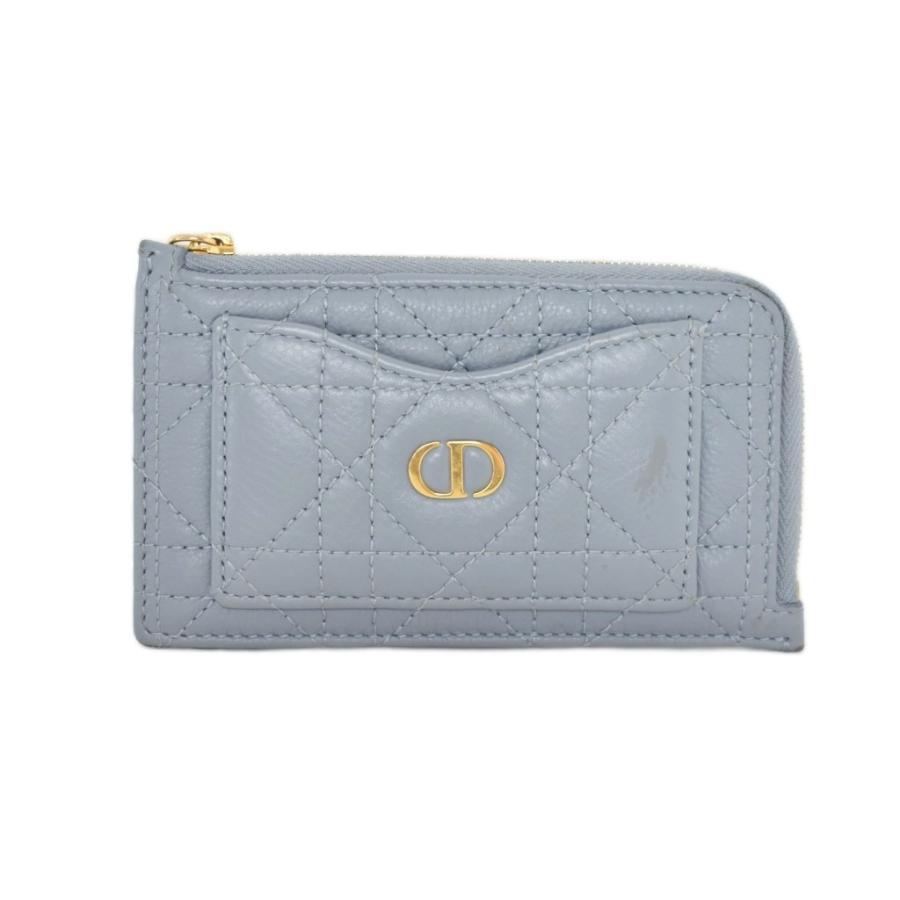 ディオール Dior Caro Cosmos ジップ カードホルダー カナージュ
