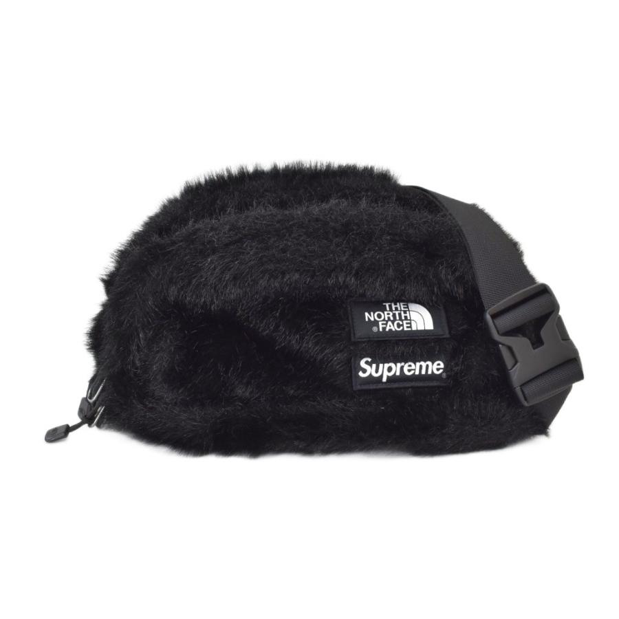シュプリーム ザノースフェイス フェイク ファー ウエスト バッグ ブラック Supreme（シュプリーム） ザノースフェィス THE NORTH FACE 20AW Faux