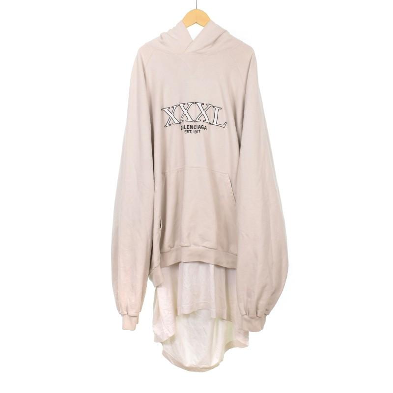 BALENCIAGA（バレンシアガ） BALENCIAGA 22AW XXXL LAYERED HOODIE 