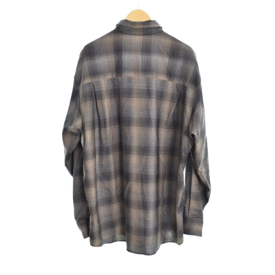 オーラリー AURALEE 24AW SUPER LIGHT WOOL CHECK SHIRT