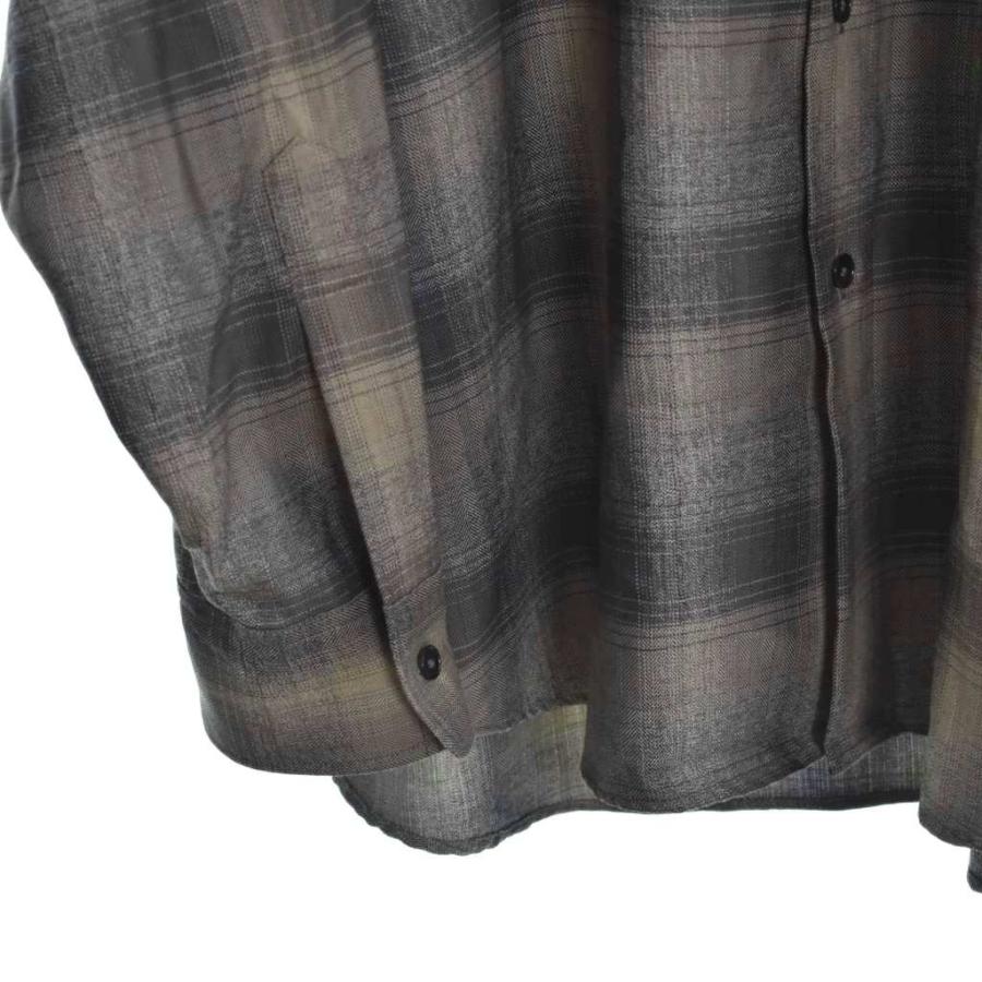 オーラリー AURALEE 24AW SUPER LIGHT WOOL CHECK SHIRT スーパー