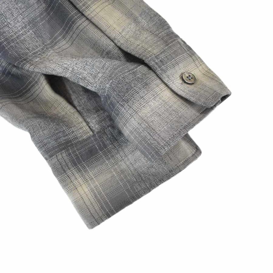 オーラリー AURALEE 24AW SUPER LIGHT WOOL CHECK SHIRT スーパー