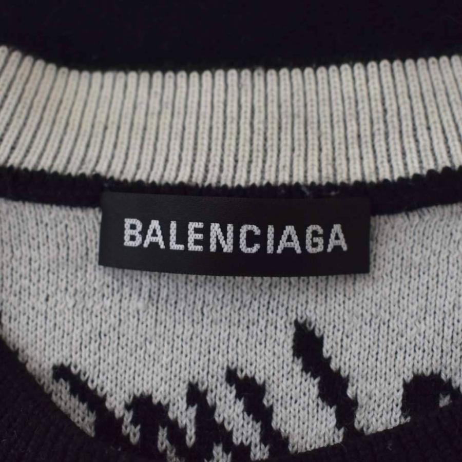 BALENCIAGA（バレンシアガ） BALENCIAGA 20AW ジャガードクルーネック 