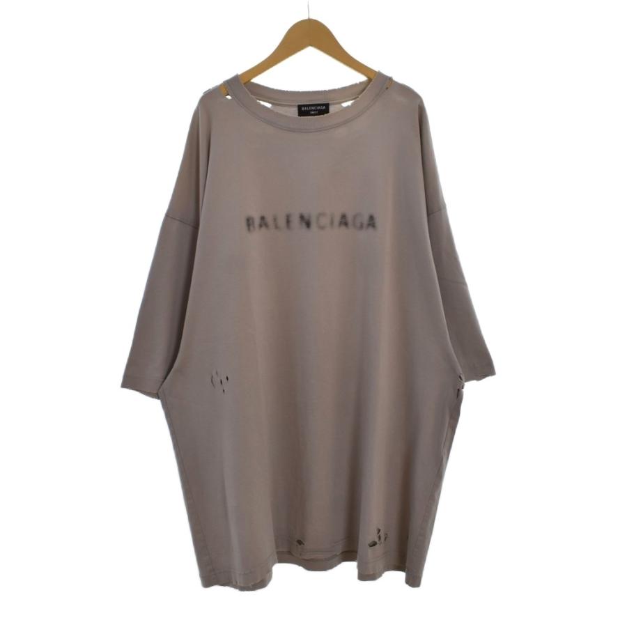 BALENCIAGA（バレンシアガ） BALENCIAGA Tシャツ 半袖 スプレーロゴ