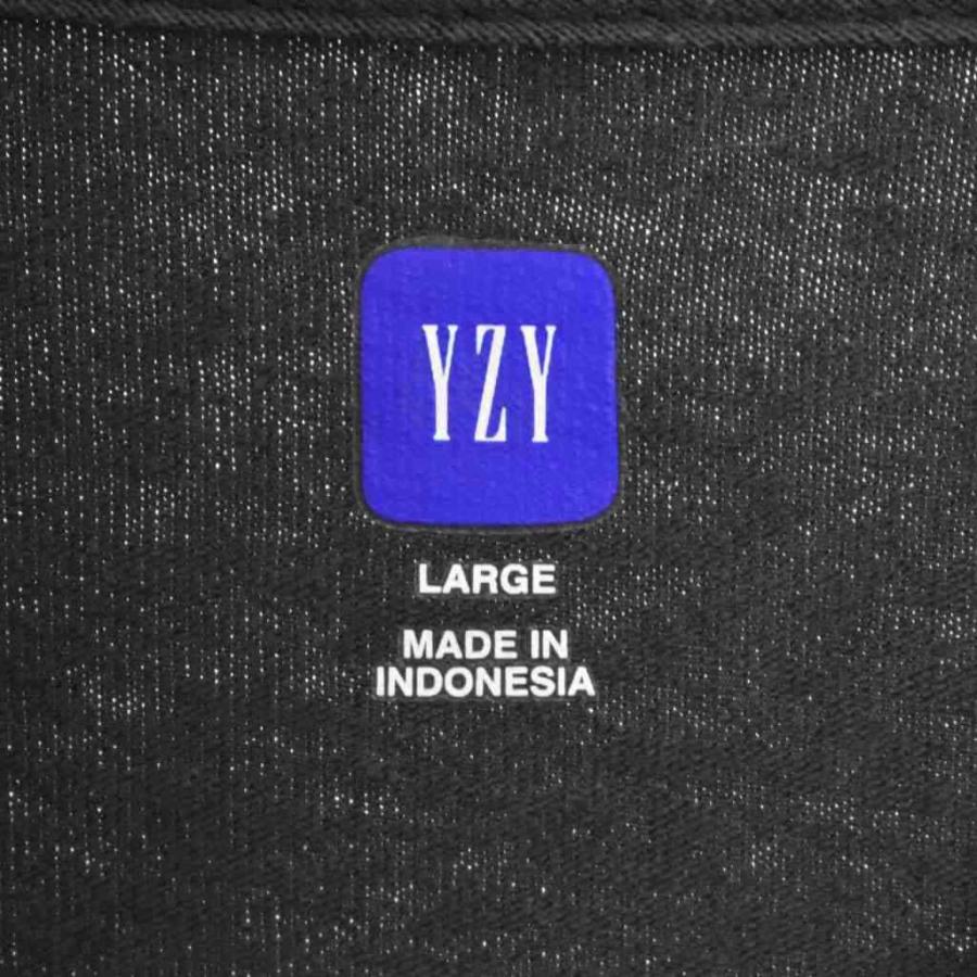 イージーギャップ YEEZY GAP Tシャツ 半袖 オーバーサイズ L 黒