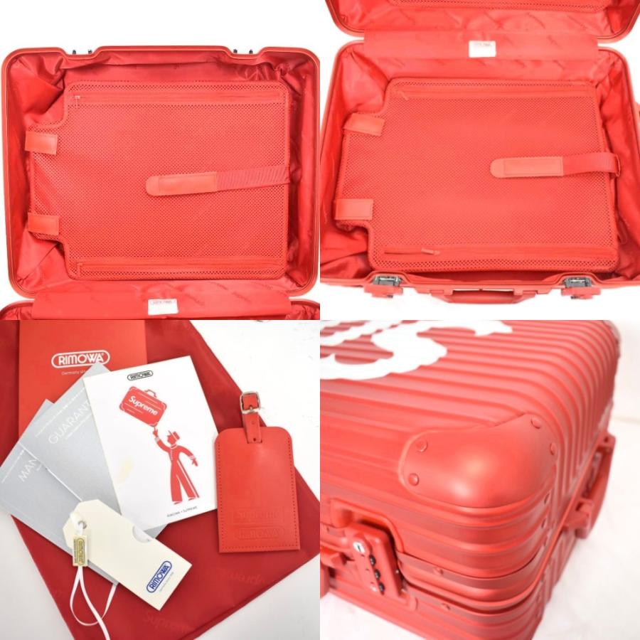 Supreme Rimowa 45L スーツケース キャリーケース 付属品あり Supreme（シュプリーム） リモワ RIMOWA 18SS Topas Multiwheel 45L