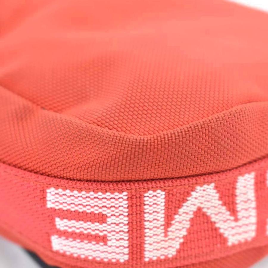 【極美品】Supreme ボディバッグ ウエストポーチ 18SS ロゴ レッド Supreme - Supreme レザー ウエストバッグ 2.5L 赤・レッド