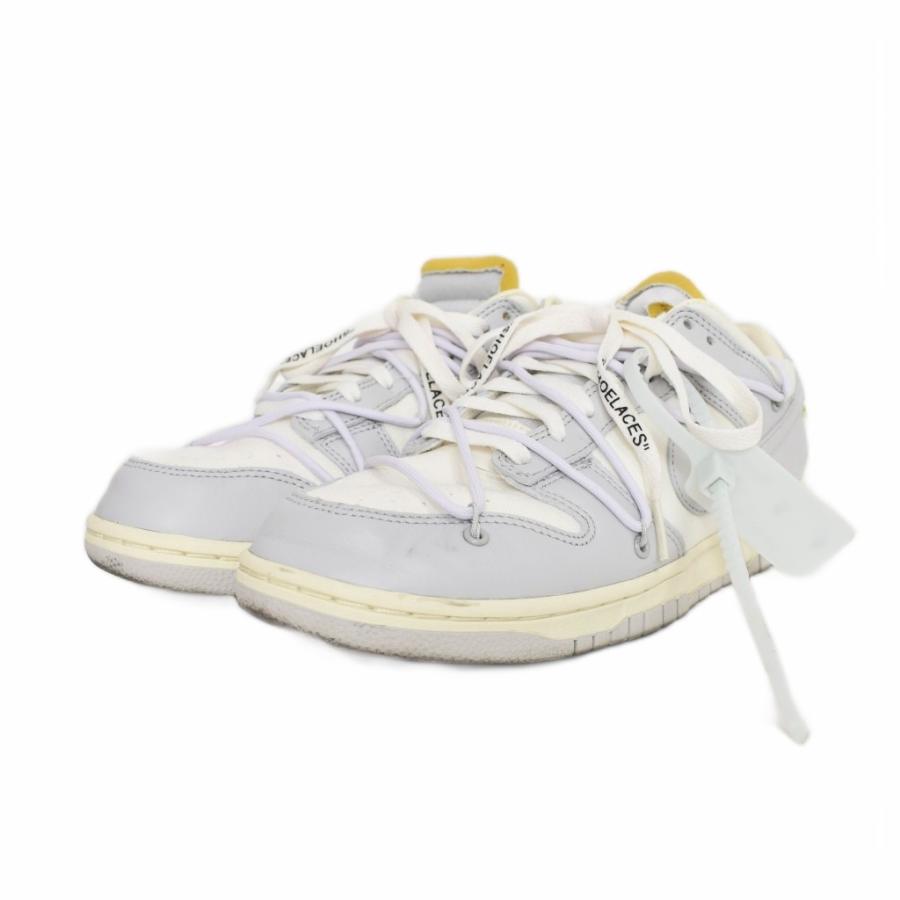 NIKE（ナイキ） NIKE Off-White Dunk Low 1 of 50 Lot.49 オフホワイト
