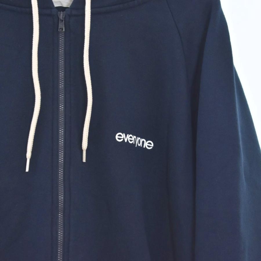 エブリワン everyone original logo zip hoodie オリジナル ロゴ 