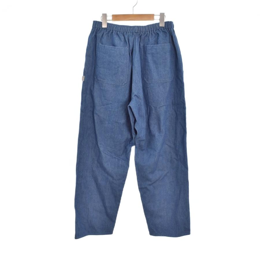 UNSLACKS アンスラックス ACTIVE EASY PANTS イージーパンツ ブルー M アンスラックス UNSLACKS ACTIVE EASY PANTS BLEACHED DENIM デニム