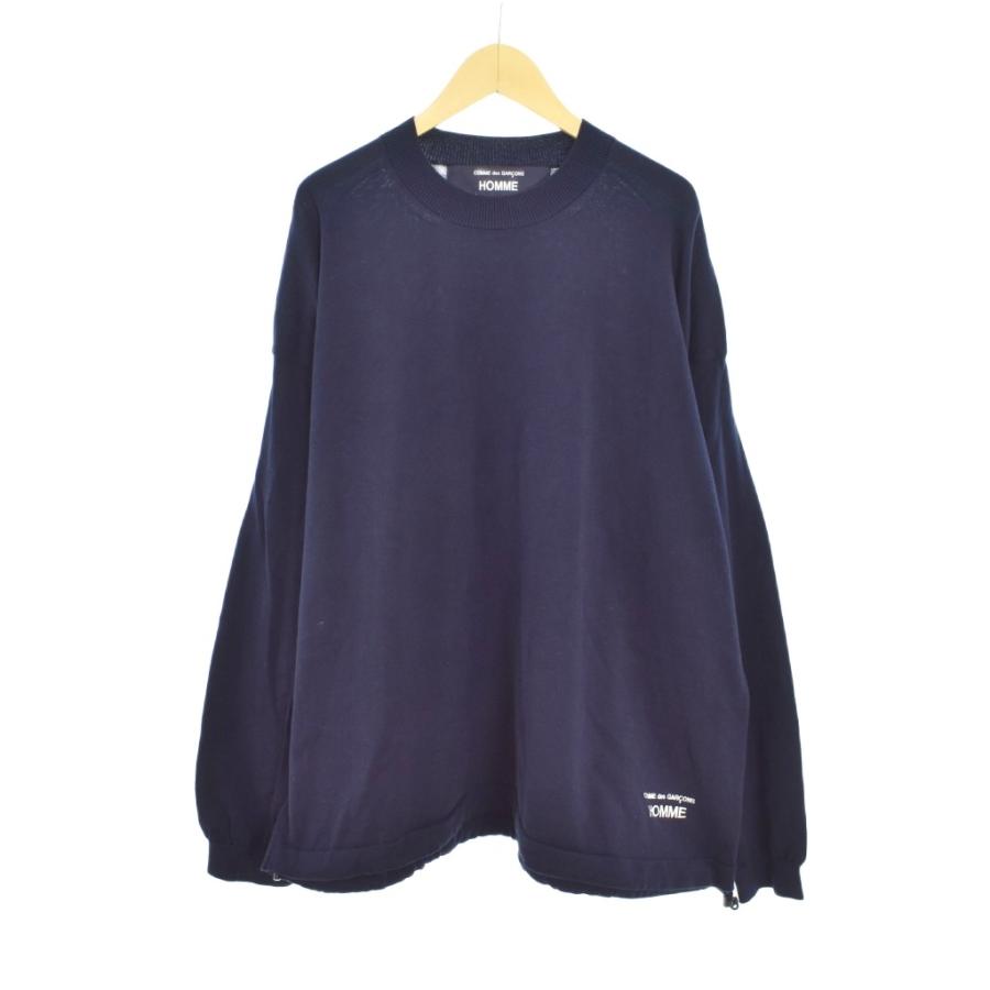 コムデギャルソンオム COMME des GARCONS HOMME 25SS ロゴ入り クルー