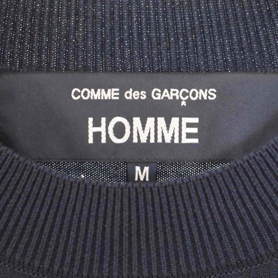 コムデギャルソンオム COMME des GARCONS HOMME 25SS ロゴ入り クルー