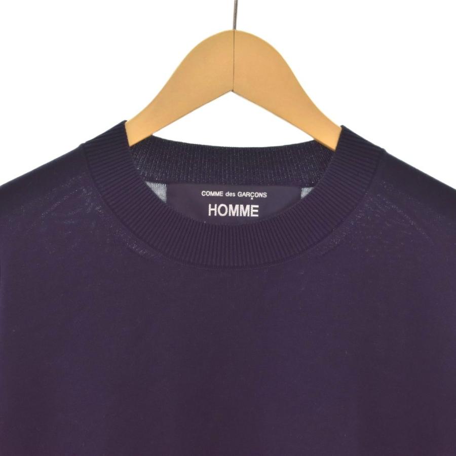 COMME des GARÇONS HOMME ネイビー セーター コムデギャルソンオムドゥ COMME des GARCONS HOMME DEUX Vネック 長袖
