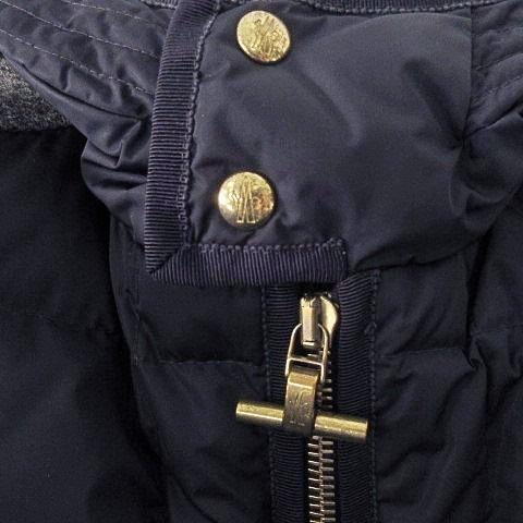 MONCLER（モンクレール） ガムブルー GAMME BLEU ウール切替 ダウン