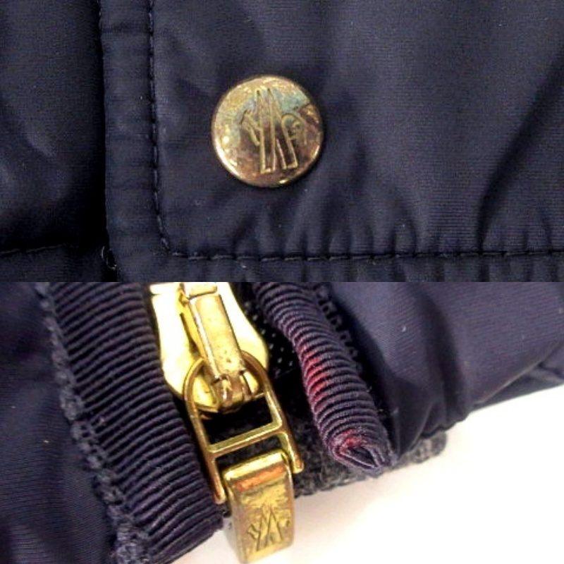 MONCLER（モンクレール） ガムブルー GAMME BLEU ウール切替 ダウン
